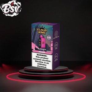 Cloud King Pink Squares Disposable 10PK