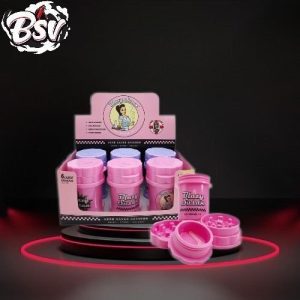 Blazy Susan Large 4-Piece Herb Saver Grinder 6ct Display