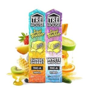 Tre House 2g Disposable Liquid Budder THC-A Sunset Sherbert