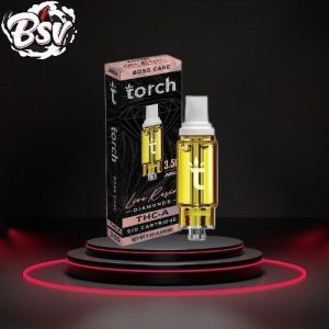 Torch Live Resin 3.5g Cartridge THC-A Diamonds Boss Cake