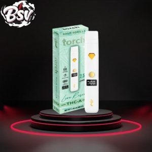 Torch Live Rosin 2.5g THC-A Disposable Sour Gorilla