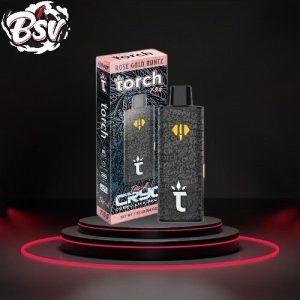 Torch 7.5g Cryo THC-A Live Resin Disposable Rose Gold Runtz