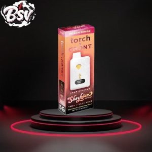 Torch x GRDNT 5g Slushiez Series THC-A+THCP Dispo Peach Rings