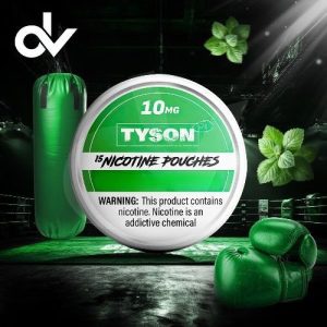 Tyson 10mg Nicotine Pouch 5ct Mint Brawler