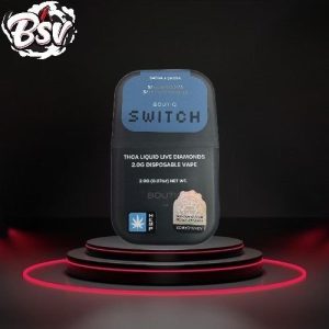 Boutiq Switch THCA Diamonds 2g Disposable Honeycomb/French Cooki