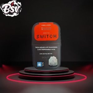 Boutiq Switch THCA Diamonds 2g Disposable Rocket Pop/Sour Apple
