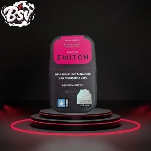 Boutiq Switch THCA Diamonds 2g Disposable Sour Tangie/Grape Soda