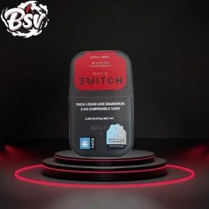Boutiq Switch THCA Diamonds 2g Disposable Cake Mix/Blue Mango