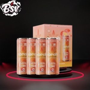 Torch Hemp Seltzer 10mg THC 4pk Peach Tea Lemonade
