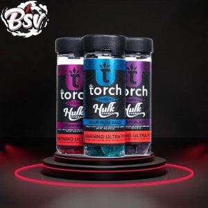 Torch Hulk 15000mg D9+THC-P Gummies 20ct Sour Lemon Cherry