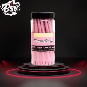 Blazy Susan Ultra Thin 50 Pack 98mmCones Pink