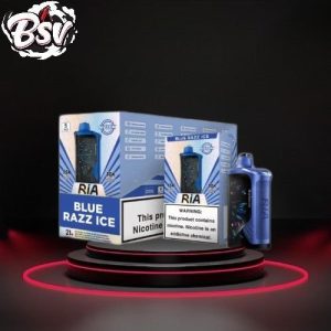 Ria NV 30K Puff Disposable 5pk Blue Razz Ice