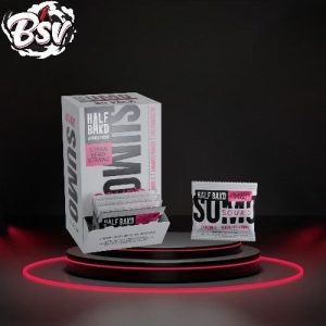 Half Bak'd D9 SUMO Sour'd Strawberry Strawz Gummies 2ct 30 Per P