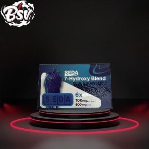 Seda Bar 600mg Blister Pack 6ct Blue Strawberry