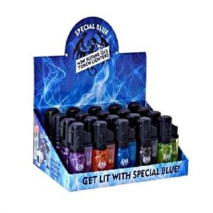 Special Blue Bullet Clear Hand Torches Multi Color 20 Per Box