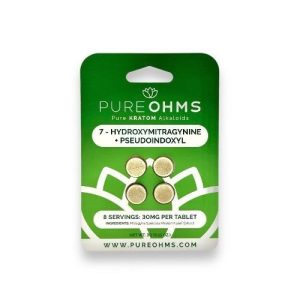 Pure Ohms 7-Hydroxymitragynine Tablets 4ct