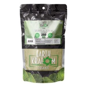 Earth Kratom 250g Powder White Maeng Da