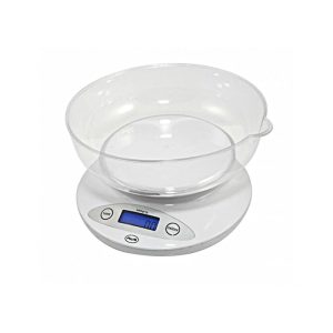 AWS 2K-Bowl Kitchen Scale 2000GX0.1G White