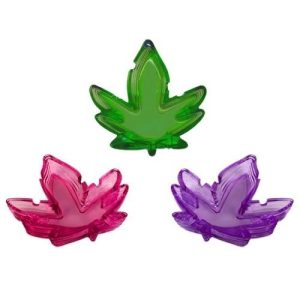 Pink Pot Leaf Ashtray