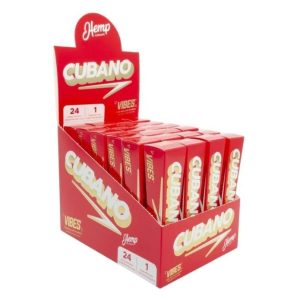 Vibes Papers Cubano Hemp 1 Cone/pk