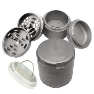 Uber Grinder 4.2 4pc 2.5in 63mm CNC Matte Grey