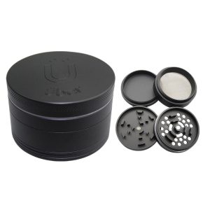 Uber Grinder 5.0 2.5in 5pc 63mm CNC Matte Black