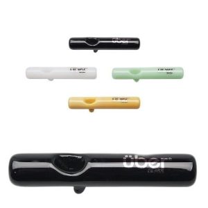 Uber Glass 4in Steamroller W/Stand Assorted Solid Colors