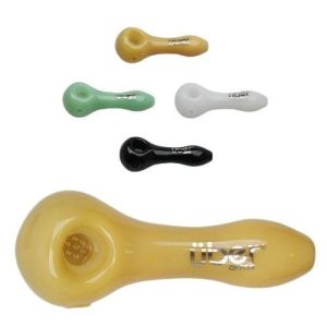 Uber Glass 4inSpoon W/Built In Screen Assorted Solid Colors