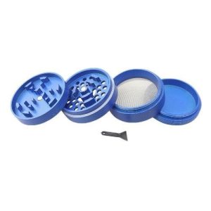 Uber Grinder 5.0 None Stick 4pc 2.5in 63mm Matte Blue