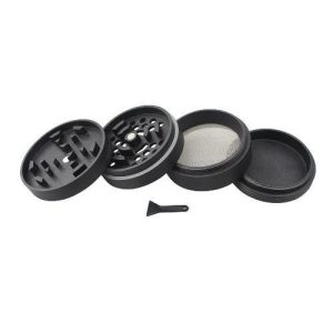 Uber Grinder 5.0 None Stick 4pc 2.5in 63mm Matte Black