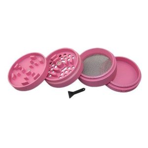 Uber Grinder 5.0 None Stick 4pc 2.5in 63mm Matte Pink