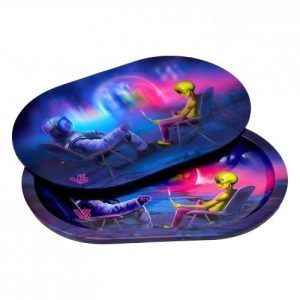 Vsyndicate  Roll N Go Tray W/Magnet Mini Blunt Orbit