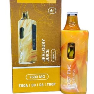 Lost THC 7500mg THC-A D9 D6 THCP Disposable Jealousy Juice