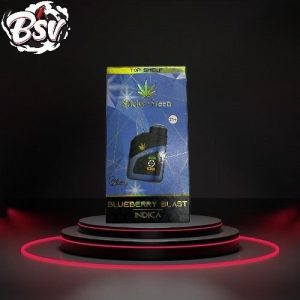 Sticky Green THCA Diamonds Disposable Blueberry Blast