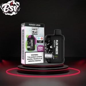 Juice Head Flex Freeze Disposable 50k Raspberry Limeade