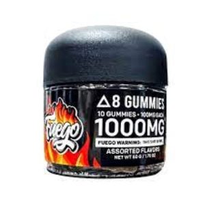 Fuego D8 Gummies 1000mg Assorted Flavors