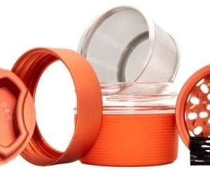 Goat Grinder W/Cup Screen Orange