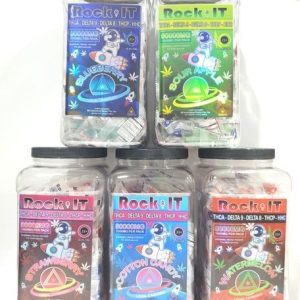 Rock-it Gummies 80000mg/jar 80pc Passion Fruit
