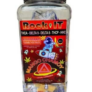 Rock-it Gummies 80000mg/jar 80pc Mango Chamoy