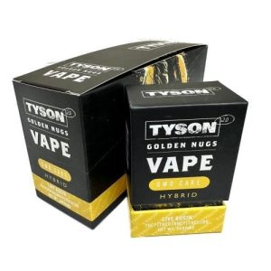 Tyson 2.0 3g Golden Nugs Disposable GMO Cake Hybrid