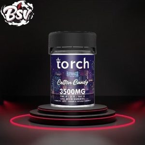 Torch Haymaker 3500MG Gummy THC-P+D9+THC-X Cotton Candy