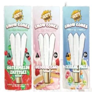 Goo'd Grams Premium THC-A Pre Rolls 3ct Sour Tangie