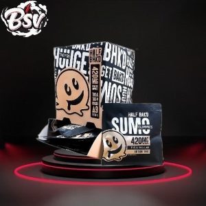 Half Bak'd D9 SUMO Birthday Cake Gummies 2ct 30 Per Pack