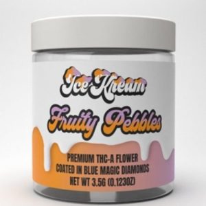 Ice Kream THC-A 3.5g Coated W/Magic Diamonds Fruity Pebbles