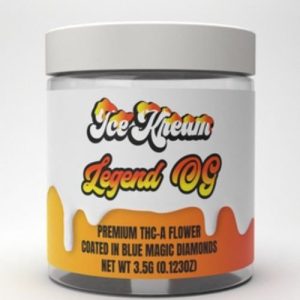 Ice Kream THC-A 3.5g Coated W/Magic Diamonds Legend OG