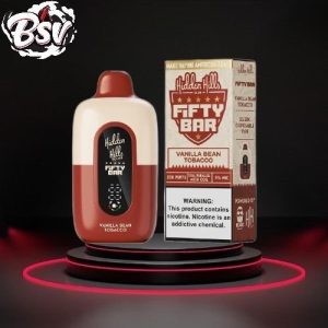 Fifty Bar 20k Disposable 5pk Vanilla Bean Tobacco