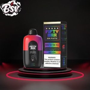 Fifty Bar 20k Disposable 5pk Milky Loops