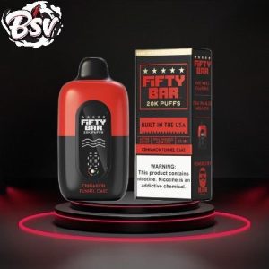 Fifty Bar 20k Disposable 5pk Cinnamon Funnel Cake