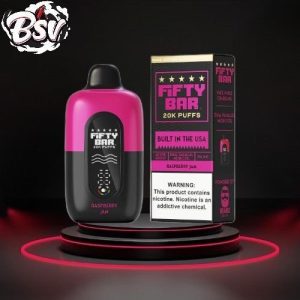 Fifty Bar 20k Disposable 5pk Raspberry Jam