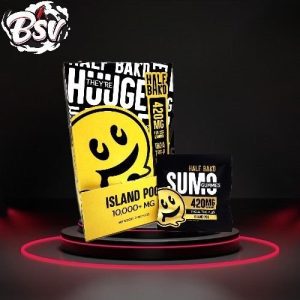 Half Bak'd D9 SUMO Island POG Gummies 2ct 30 Per Pack